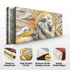 Majestic Lion Wall Art III