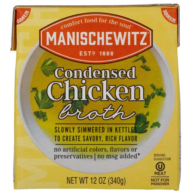 Manischewitz - Broth Chicken Condensed (Pack of 12-12 Fl Oz)