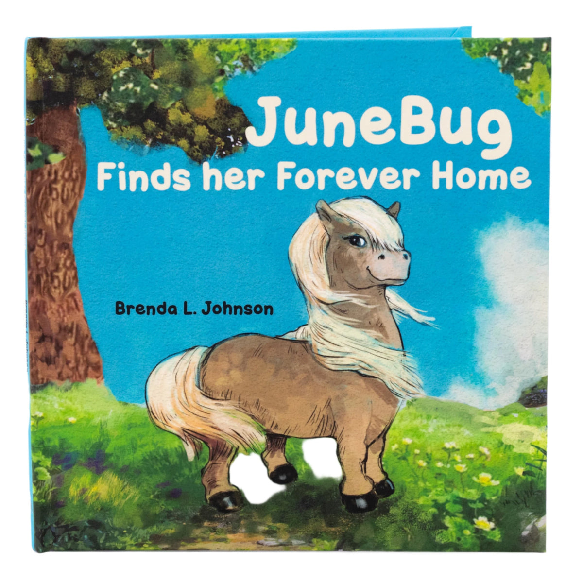 JuneBug Finds Her Forever Home | Hard Cover Children's Book | 32 Pages  | By Brenda L Johnson