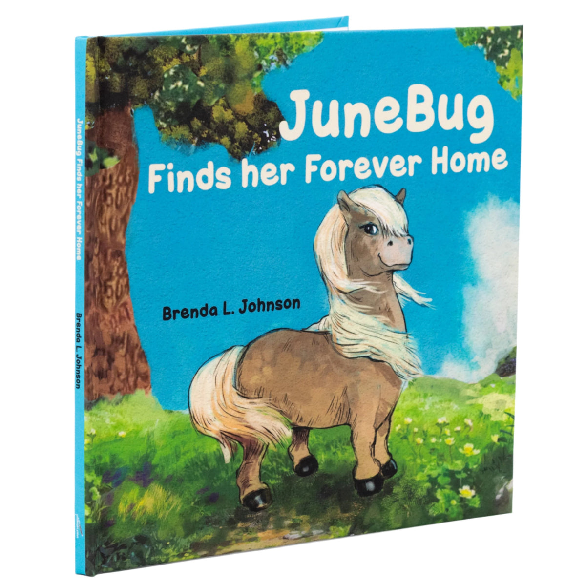JuneBug Finds Her Forever Home | Hard Cover Children's Book | 32 Pages  | By Brenda L Johnson