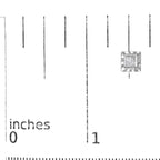 .925 Sterling Silver 1/6 Cttw Invisible Set Princess-Cut Diamond Quad Composite Stud Earrings (H-I Color, I1-I2 Clarity)