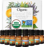 Essential Oils Set - Organic Aromatherapy Set