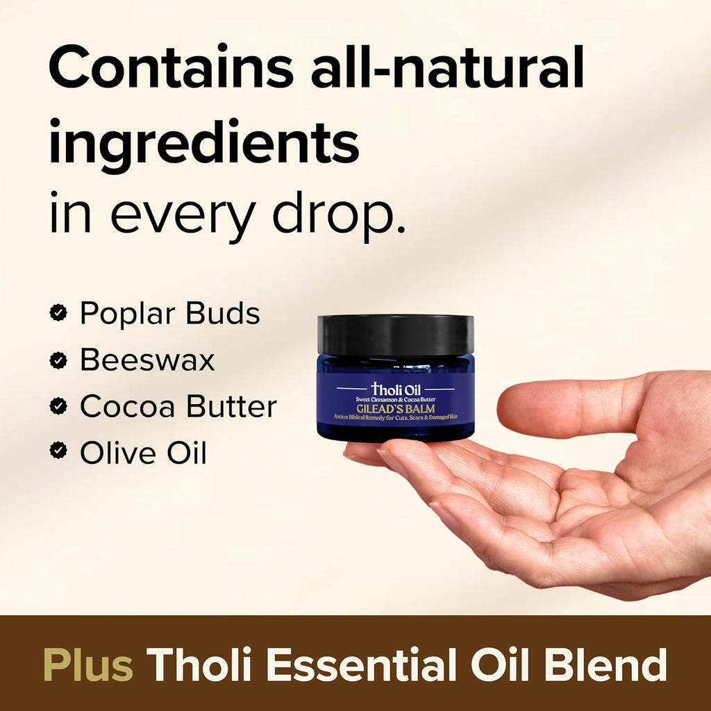 Gilead's Balm | 1 oz | Vegan & Made in the USA | tHoli