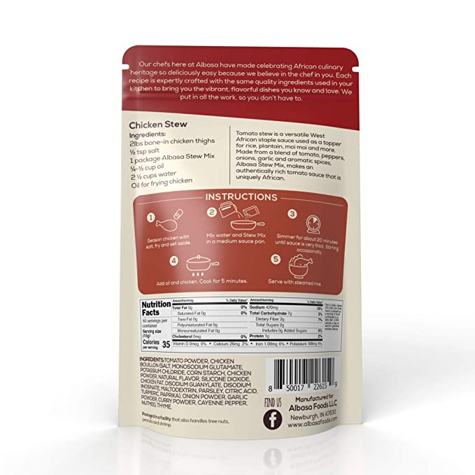 Tomato Stew Mix 5.11 Oz