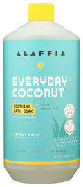 Alaffia Oat Milk Aloe Bath Soak, 32 fl oz