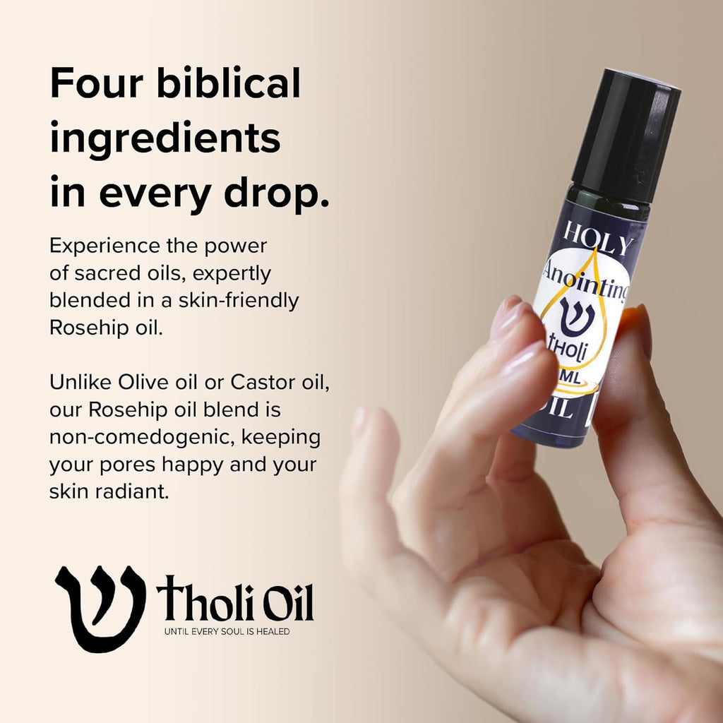 Holy Anointing Oil | Multiple Sizes | Vegan & Made in the USA | tHoli