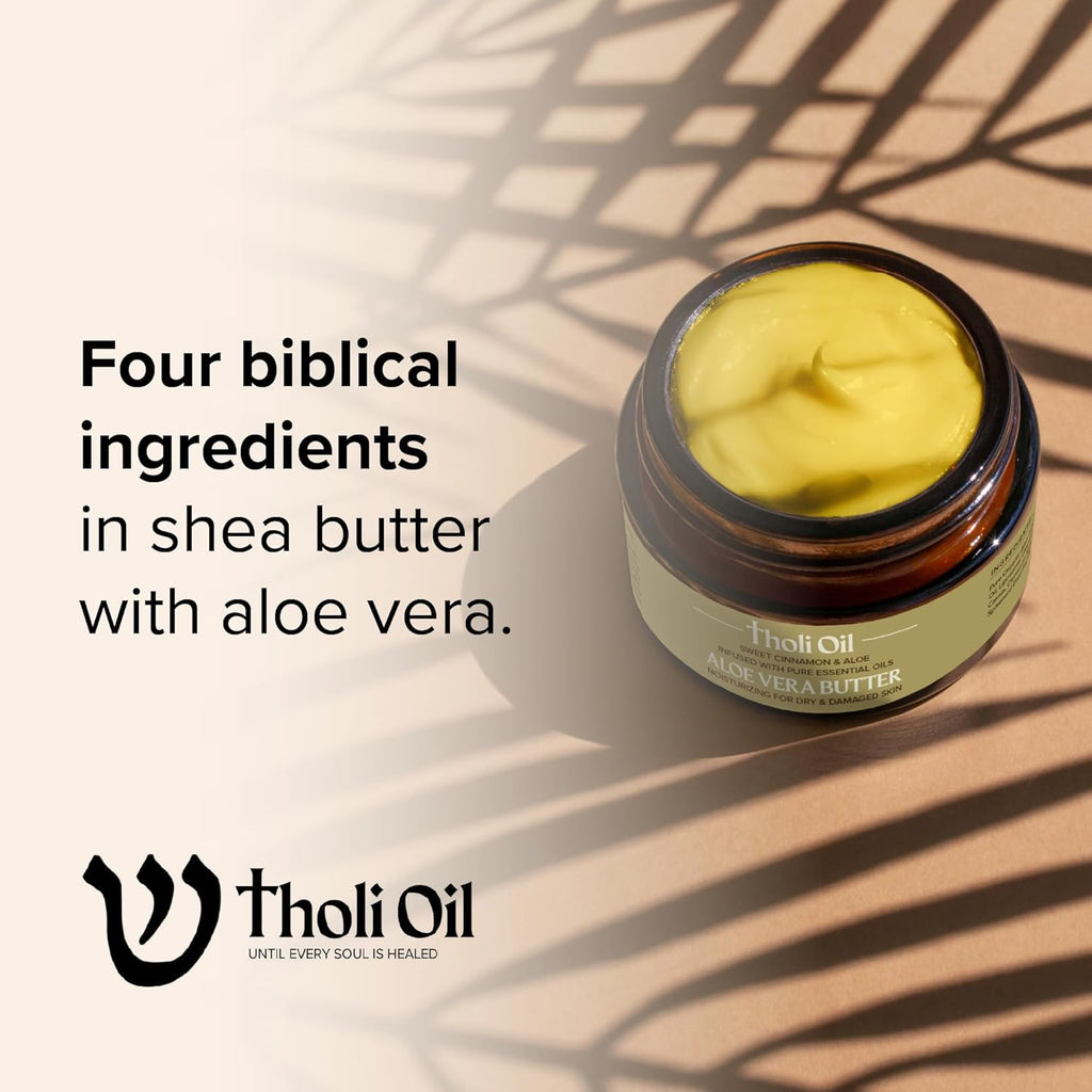 Aloe Vera Butter | Multiple Sizes | Vegan & Made in the USA | tHoli