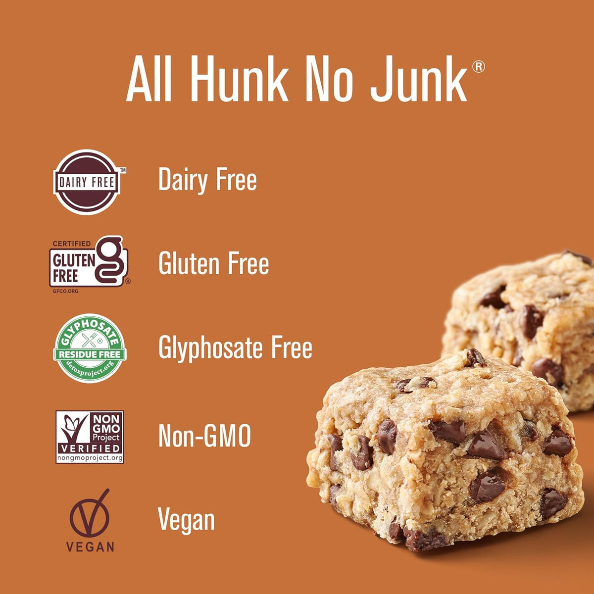"Heavenly Hunks Oatmeal White Chocolate Cookies - 6 Oz/Case of 6"