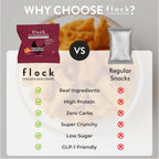 Flock Chip Chicken Skin BBQ - 8-Pack 2.5 oz Each