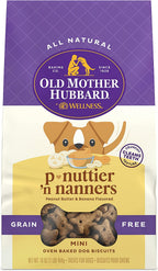 Old Mother Hubbard Biscuits - P-Nuttier Small - 16 Oz (Case of 4)