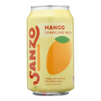Sanzo Alphonso Mango Sparkling Water, 12 fl oz (Case of 12)