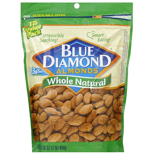 Blue Diamond Almonds, 16 oz (Case of 6)