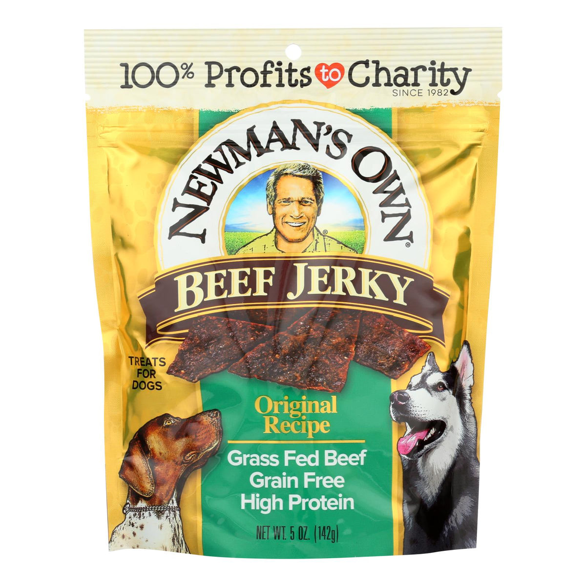Newman's Own Organics Original Recipe Beef Jerky, 5 oz (Case of 6)