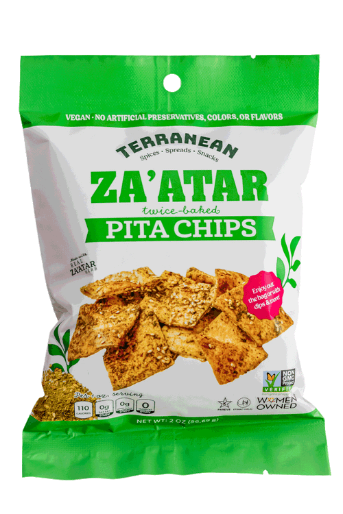 12 Pack of Pita Chips (2 oz.) - Choose your flavor