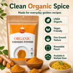 Organic Turmeric Powder – For Golden Milk & Curries