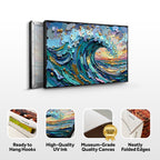 Golden Tide Wall Art