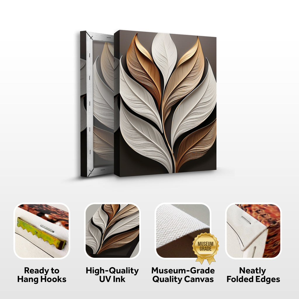 Elegant Leaf Wall Art