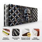 Rose And Skull Wall Art IV
