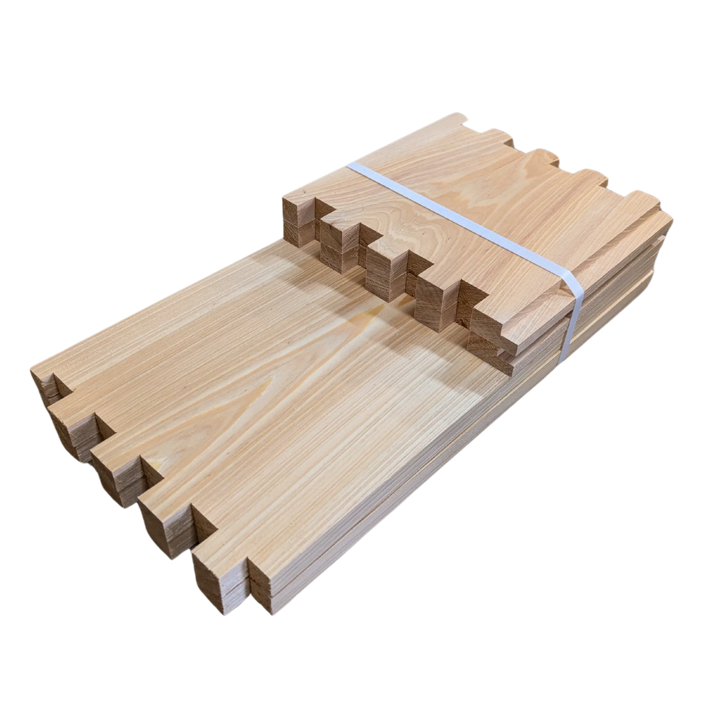 8-Frame Completed, Deep 9 5/8-inch Box with Frames and Foundation