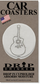 Guitar Car Coasters