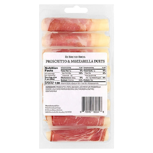 Prosciutto & Mozzarella Duet