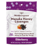 Jars  Wedderspoon - Loz Manuka Honey Elderberry (Pack of 6 2.6oz Jars)