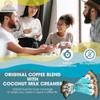 Amazin Choices Coconut Instant Coffee 4-in-1. 0.63 oz., 15 ct.