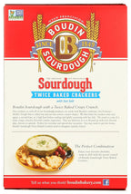 Boudin Sourdough Twice Baked Crackers, 5 oz (Case of 12)