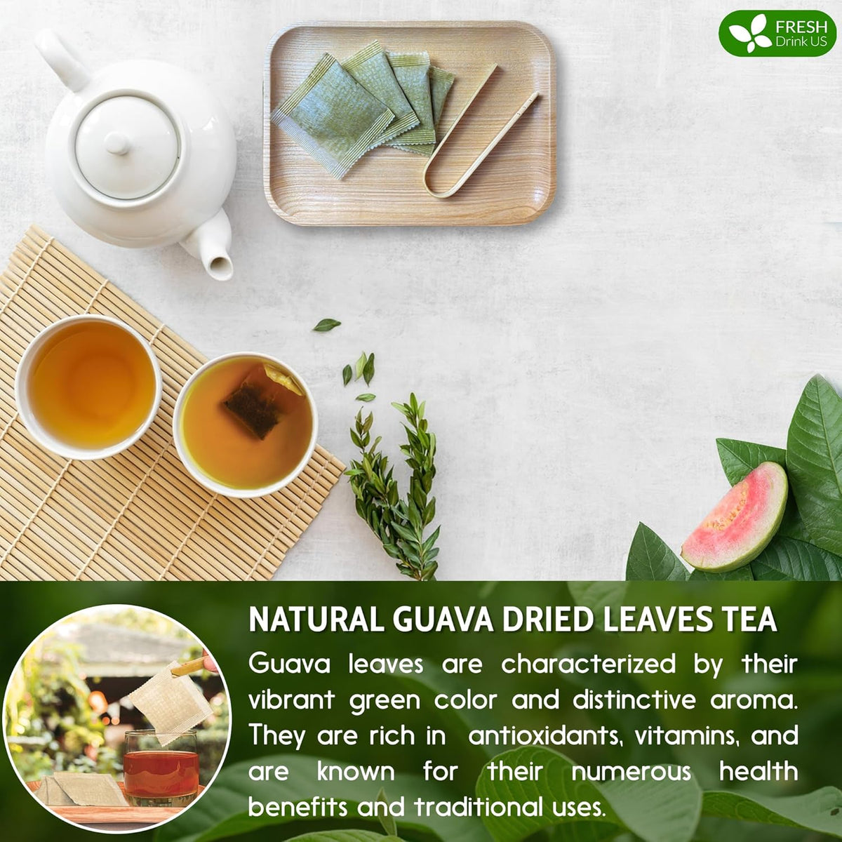 Premium Guava Leaf Tea Bags