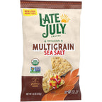 Late July Gluten Free Multigrain Sea Salt Tortilla Chips, 7.5 oz (Case of 12)