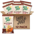 Late July Gluten Free Multigrain Sea Salt Tortilla Chips, 7.5 oz (Case of 12)