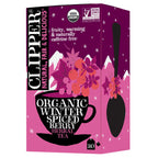 Clipper Organic Winter Spiced Berry Herbal Tea, 20 bags (Case of 6)