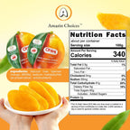 Amazin Choices Dried Tree-Ripened Mangoes, 7.05oz.
