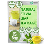 Stevia Leaf, Whole Dried Leaves, Tea Bags, Powder, 100% Natural and Pure from Stevia Leaves. Sugar Substitute for Tea, Coffee. Loose Leaf Stevia Herbal Tea. Zero Calorie Sweetener. No Sugar, No Caffeine, No Gluten, Vegan.