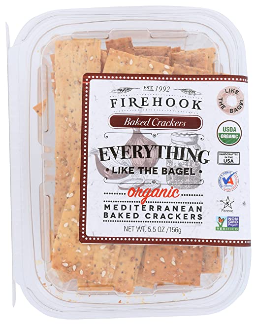 Firehook Everything Crackers, 5.5 oz (Case of 8)
