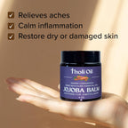 Jojoba Balm | Multiple Sizes | Vegan & Made in the USA | tHoli