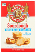 Boudin Sourdough Twice Baked Crackers, 5 oz (Case of 12)