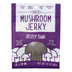 Pan's Zesty Thai Mushroom Jerky, 2.2 oz (Case of 6)