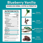 Blueberry Vanilla Chicory Herbal Coffee
