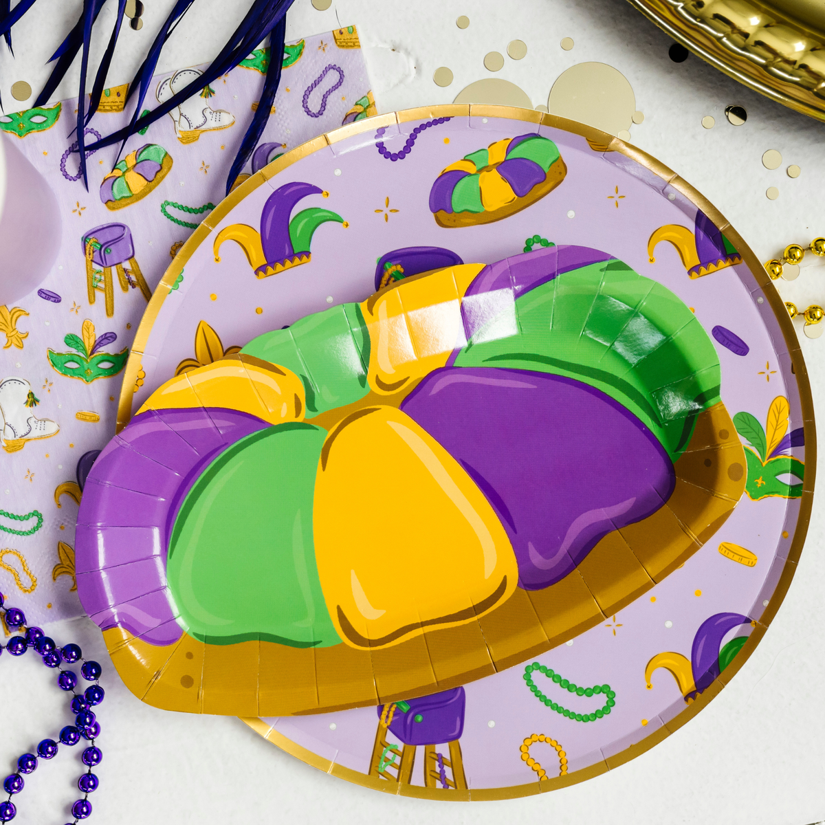 King Cake Plate
