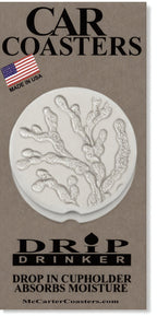 Coral Car Coasters