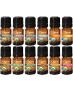 Essential Oils Set - Organic Aromatherapy Set