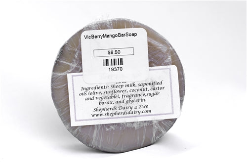 Berry Mango Soap | 3 oz |Shepherd's Dairy 4 Ewe