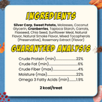 Silver Carp & Sweet Potato Training Bites, 4-Pack