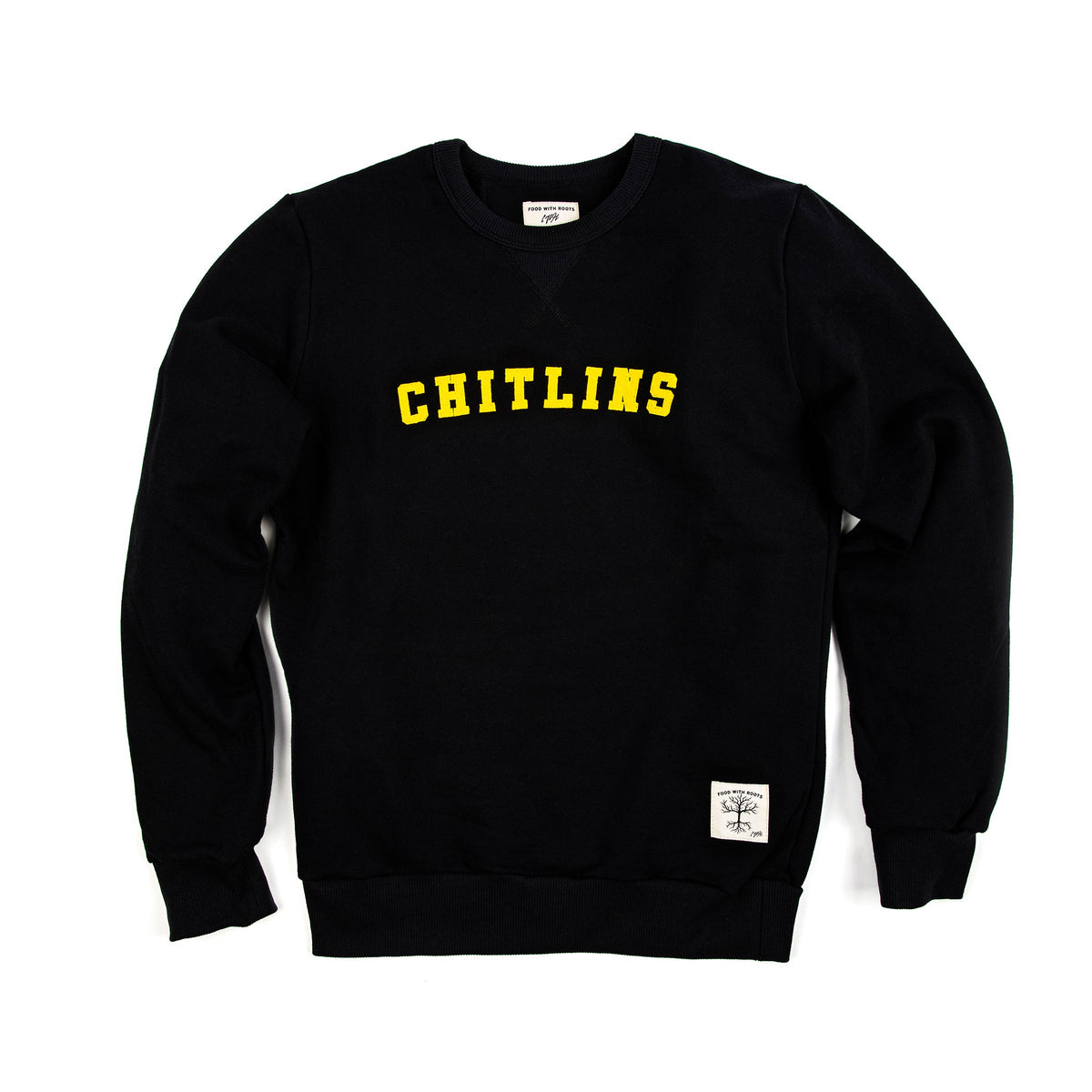 Varsity - Chitlins Sweatshirt in Black