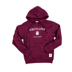 Chitlins State of Mind Hoodie in Maroon
