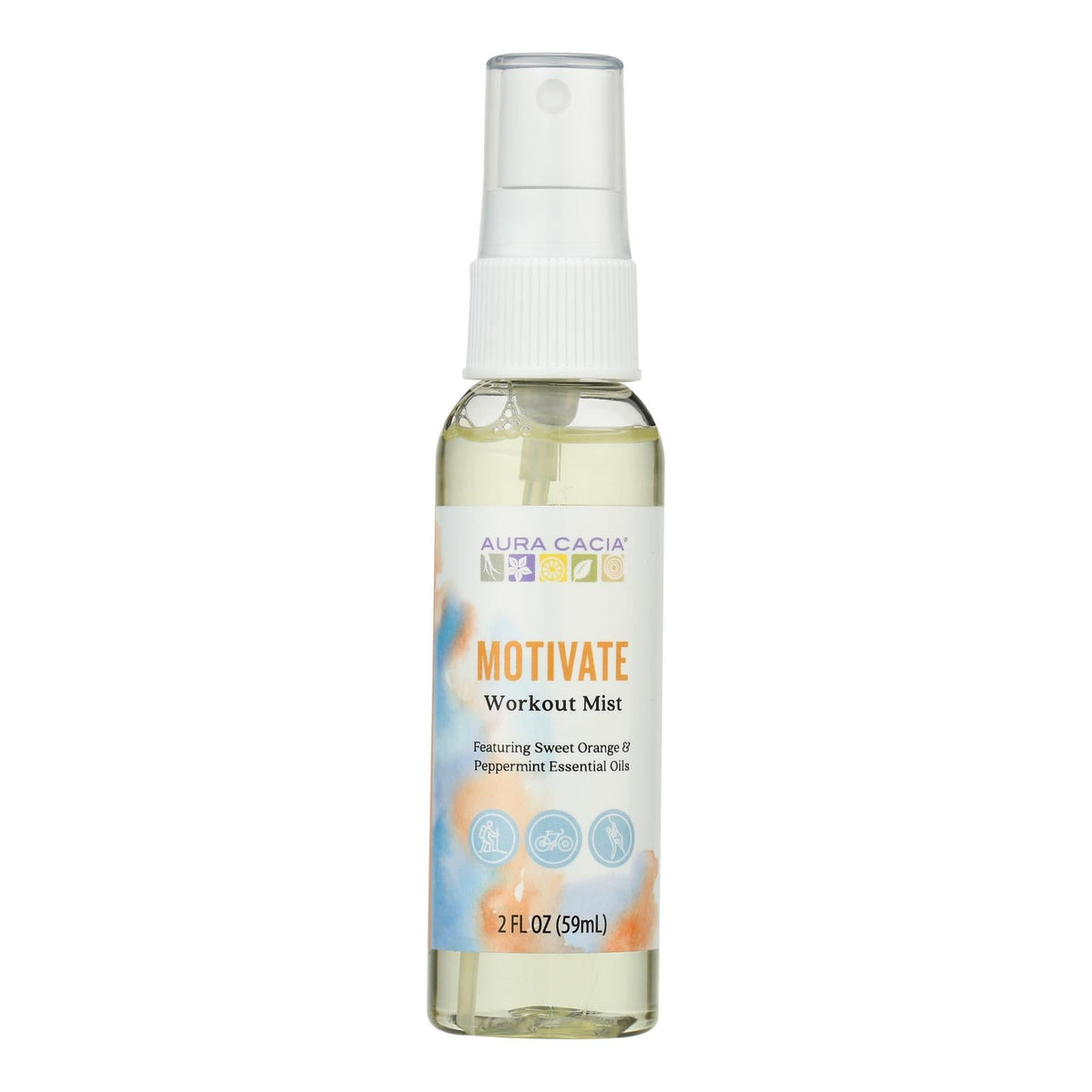 Aura Cacia Workout Motivate Mist, 2 fl oz