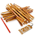 ValueBull USA Bully Sticks for Small Dogs, Thin 12 Inch, 25 Count