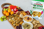 24 Pack Pita Chip Variety (8 Za'atar Pita Chips, 8 Spicy Za'atar Pita Chips, 8 Sea Salt Pita Chips)