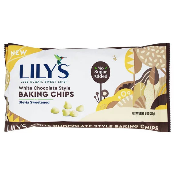 Lily's Baking Chips White Chocolate (Pack of 12 - 9oz)